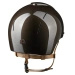Kask KEP Smart NOVA Polish Star Brown - brązowy z beżowymi paskami
