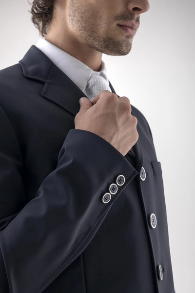 Męski frak Equiline Rack - granatowy