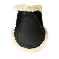 Kentucky ochraniacze Sheepskin Young Horse - czarne