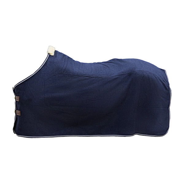 Kentucky derka polarowa Fleece Rug Heavy Melange - granatowa