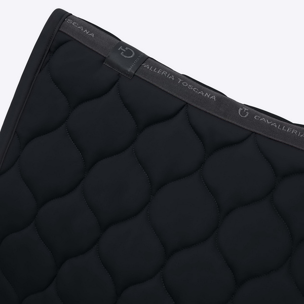 Czaprak New Circular Quilted Jersey - czarny