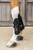 Kentucky Tendon Boots Elastic Knee Protection na przednie nogi - czarne