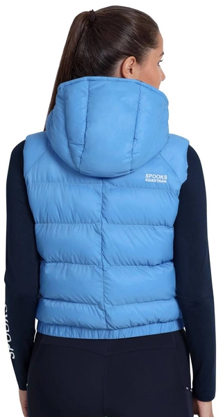 Krótka kamizelka Spooks Lilleth - błękitna