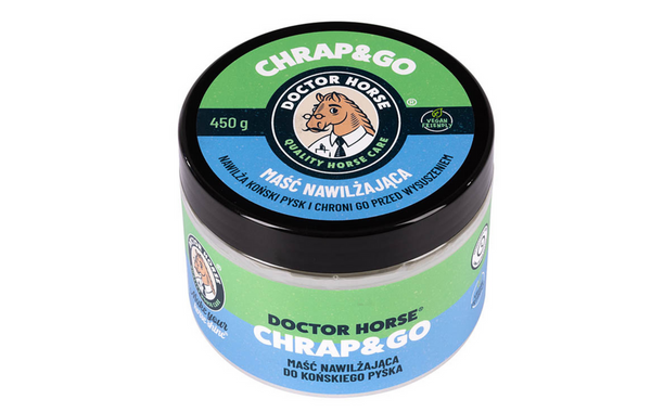 Doctor Horse Chrap&go – maść nawilżająca do końskiego pyska 450 g