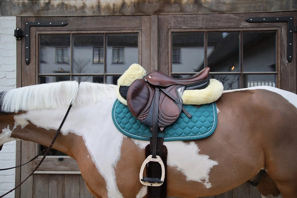 Podkładka Kentucky Sheepskin Half Pad Absorb 10mm - naturalna