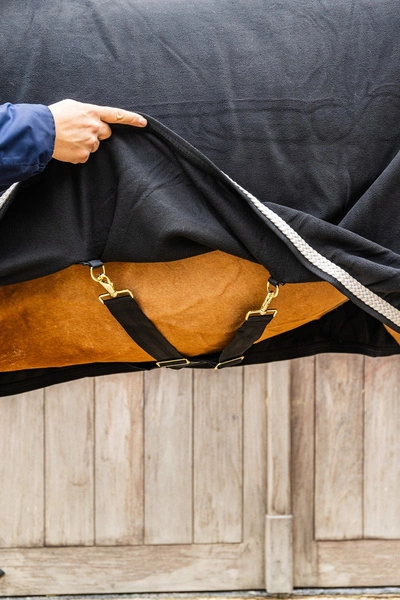 Kentucky derka polarowa Plaited Rope - czarna