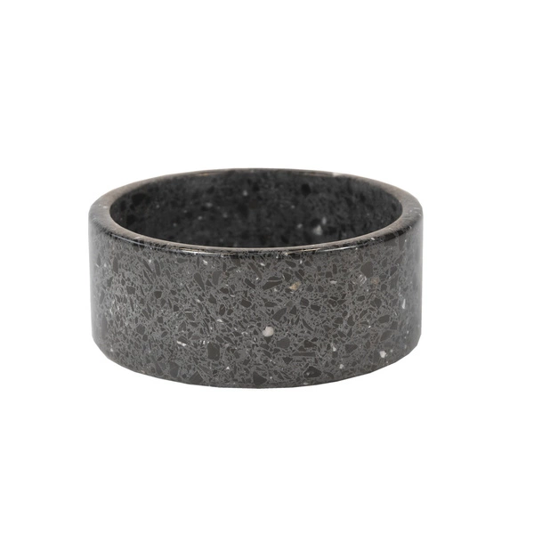 Miska Terrazzo Stone Kentucky - czarna