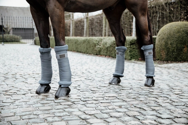 Kentucky podkładki stajenne pod owijki - szare