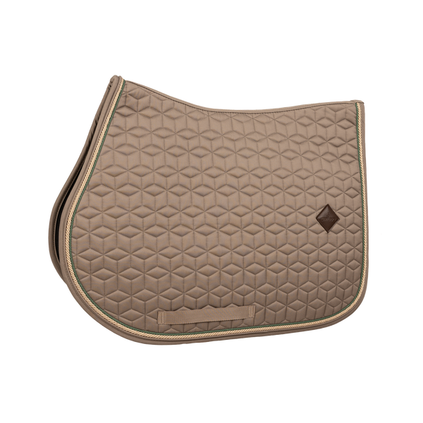 Kentucky czaprak Classic Custom - beżowy z beżowo-zielonym sznureczkiem