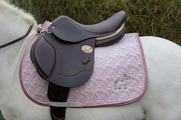 Kentucky czaprak Unicorn Head Glitter - różowy