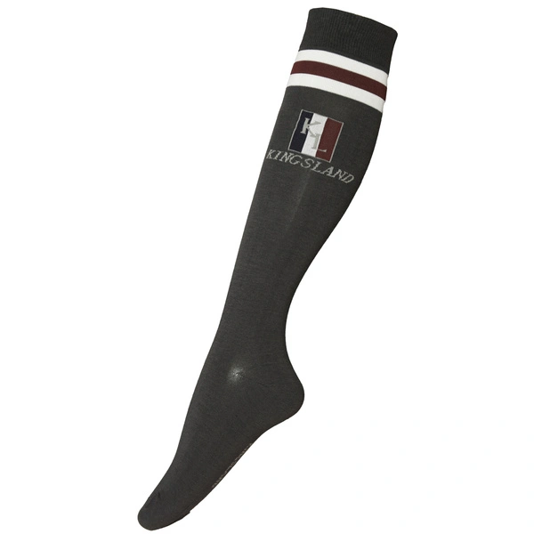 Skarpety Kingsland Classic Unisex Coolmax Knee Socks - granatowe