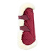 Kentucky Ochraniacze Bamboo Vegan Sheepskin Tendon Boots Elastic Velvet na przednie nogi - bordo