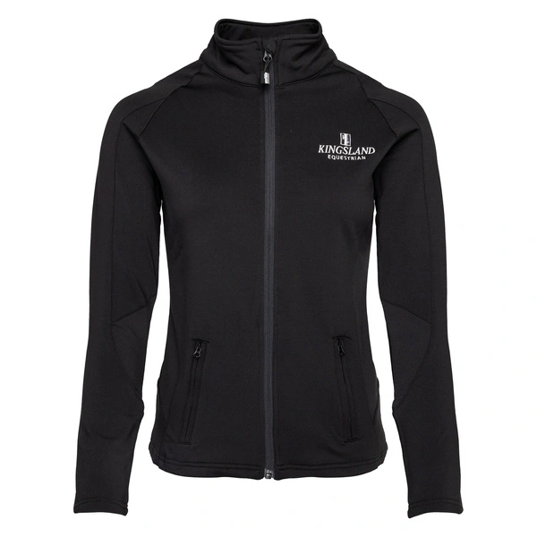 Damska bluza Kingsland Classic Women's Technical Fleece Jacket - czarna