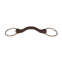 Velari wędzidło Snaffle Flex with Tongue Port Loose Ring Soft 20 mm