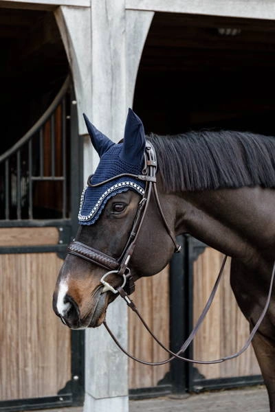 Kentucky nauszniki Wellington BIG Stone & Pearl - granatowe