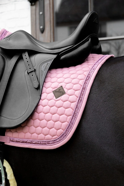 Kentucky czaprak Glitter Band - różowy