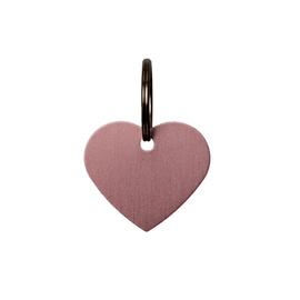 Kentucky zawieszka Heart do grawerowania - ciemnoróżowa