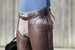 Czapsy Leather Long Chaps Dy'on - brąz