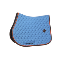 Kentucky czaprak Onion Quilt Neon Leather - niebieski