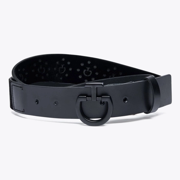 Pasek Cavalleria Toscana Women Mini Orbit Flock Print - czarny