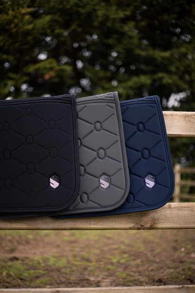 Czaprak Samshield SpineShield Jump Swarovski - granatowy