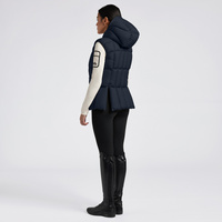 Kamizelka Cavalleria Toscana Down Padded Nylon Vest - granatowa