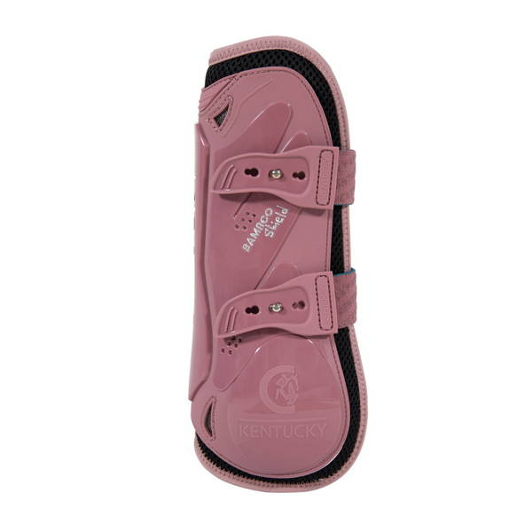 Kentucky Bamboo Tendon Boots Elastic na przednie nogi - różowe