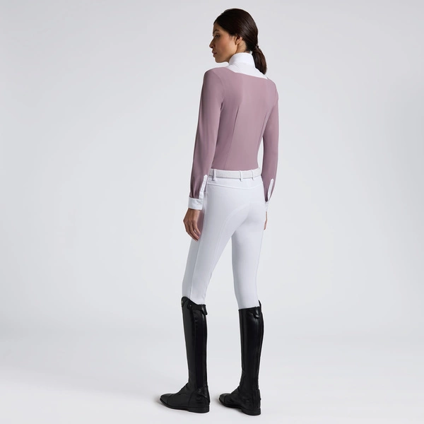 Koszula konkursowa Cavalleria Toscana CAD097 - różowa