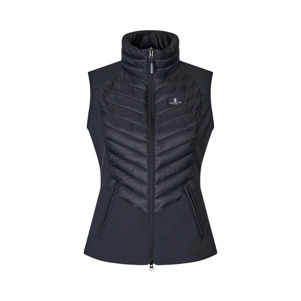 Kamizelka damska Kingsland Classic Hybrid Body Warmer - granatowa