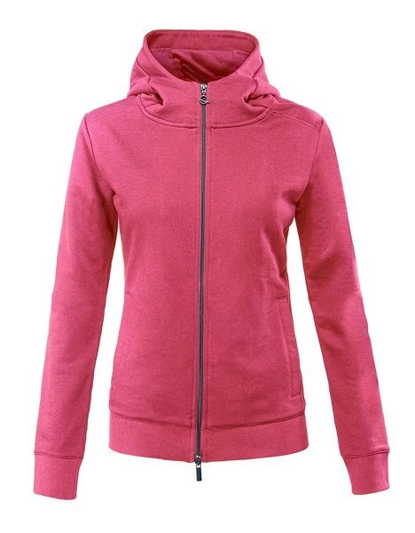 Damska bluza z kapturem Debra Eqode by Equiline - różowa