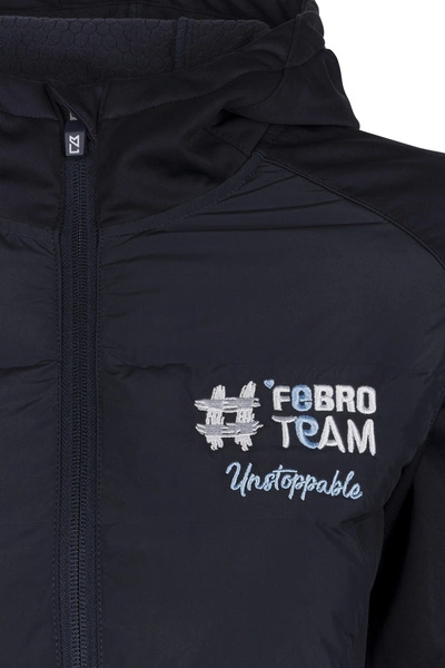 Cienka kurtka #FebroTeam - granatowa
