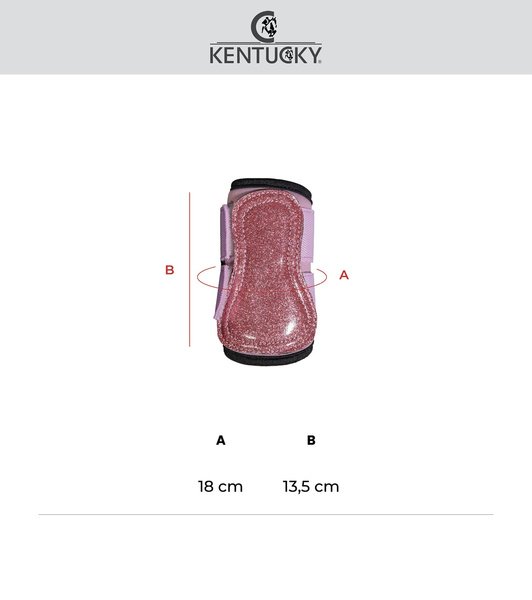 Kentucky ochraniacze Turnout Boots Sammy Unicorn Glitter