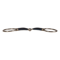Velari wędzidło Snaffle Loose Ring Single Jointed Sweet Iron 14 mm