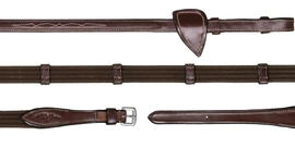 Parciane wodze z 9 stoperami 5/8" Dy'on US Jumping