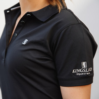 Damska koszulka polo Kingsland Classic Piqué - granatowa