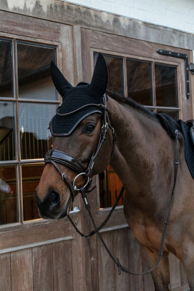 Kentucky nauszniki wyciszające Wellington Leather - czarne