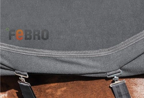 Derka polarowa Equiline Hugo - szara