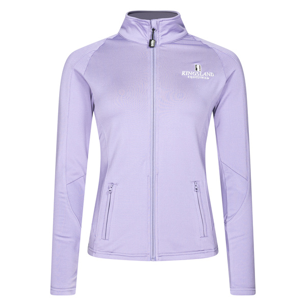 Damska bluza Kingsland Classic Limited Fleece - jasny fiolet