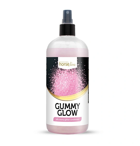 HorseLinePRO Odżywka brokatowa Gummy Glow 500ml