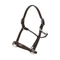 Dy'on kantar US Halter With Adjustment - brązowy