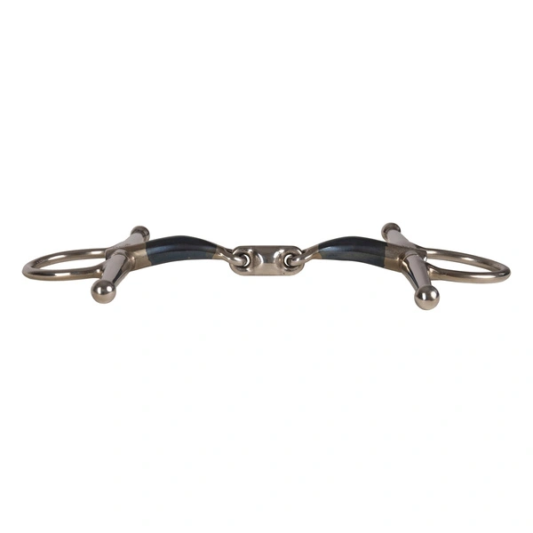 Velari wędzidło Full Cheek Bit Double Jointed Sweet Iron 14 mm