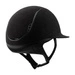 Kask Samshield Miss Premium Alcantra Black 2.0 - czarny