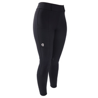 Damskie legginsy Kentucky Classic z kolanowym lejem - granatowe