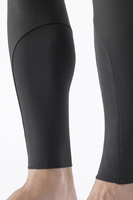 Męskie bryczesy Equiline Willow lej kolanowy X-Grip - czarne