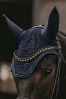 Nauszniki Kentucky Wellington Glitter - czarne