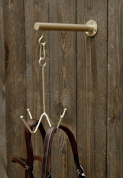 Kotwica na ogłowia - Kentucky Grooming Deluxe - złoty