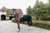 Kentucky półderka do jazdy Quater Rug Heavy Fleece - zielona