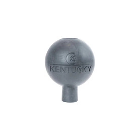 Kentucky Rubber Ball Protection - gumowa kula ochronna do uwiązów i ściany - szara