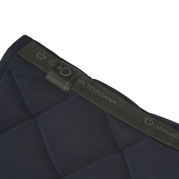 Czaprak Diamond Qualited Jersey Dressage - granatowy