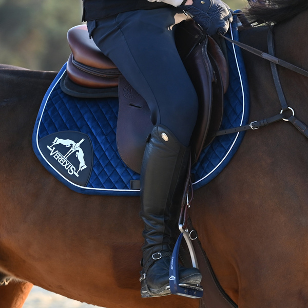 Veredus czaprak skokowy Saddlecloth Jumping S1 Velvet - granatowy